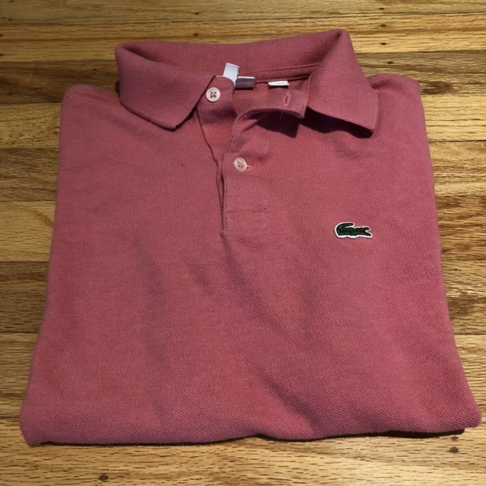 LACOSTE Polo Pink Size 14 Child’s